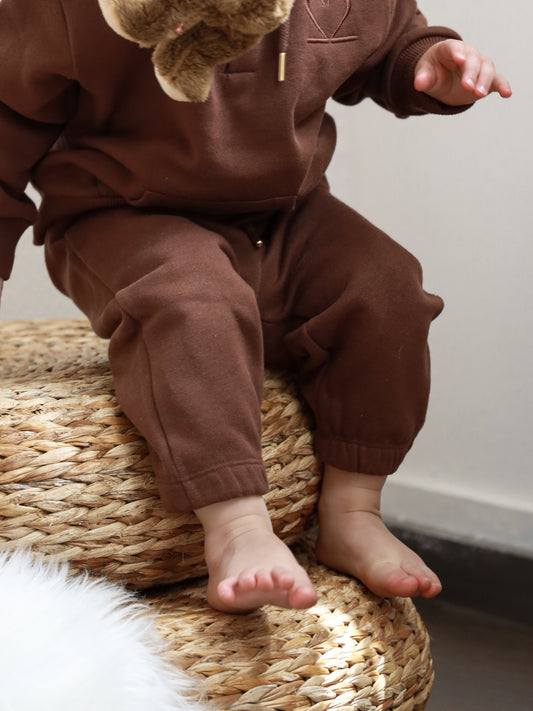 Koala Sweatpants Baby chocolate brown