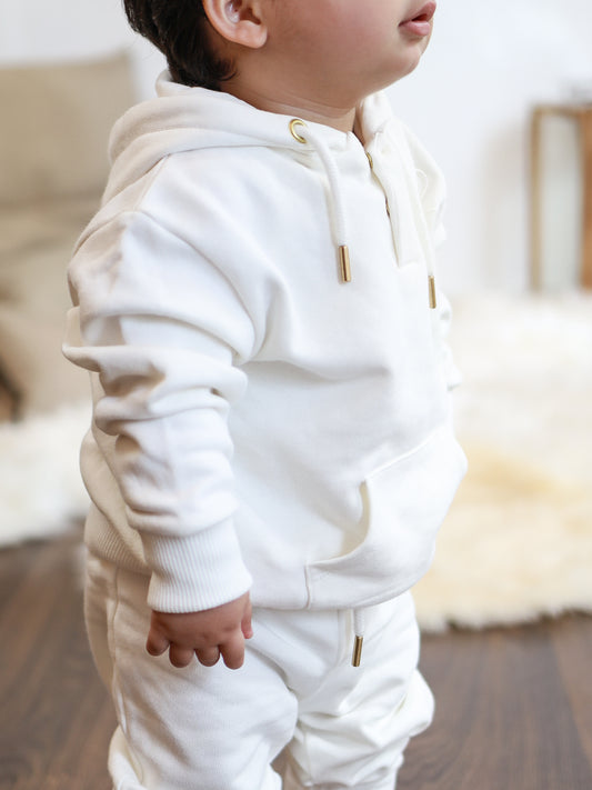 Koala Hoodie Baby white